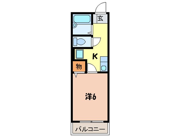 ベルセゾンミキの物件間取画像